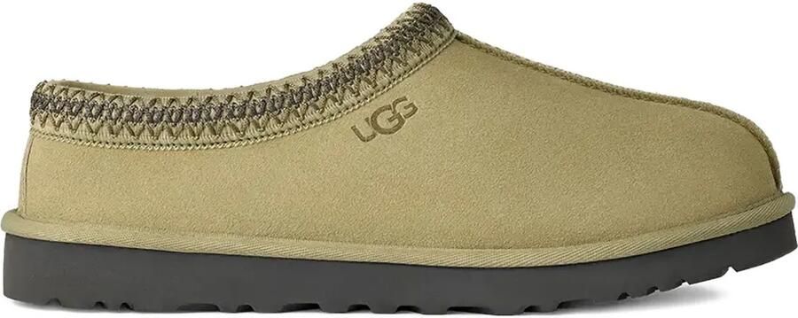 UGG Tasman suède muiltjes met logo Beige