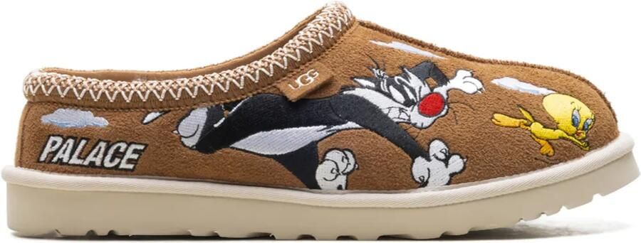 UGG Tasman X PALACE "Looney Tunes" slippers met print Bruin