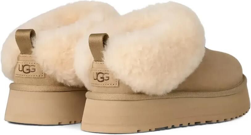 UGG Tazelle slippers met plateauzool Beige - Foto 2