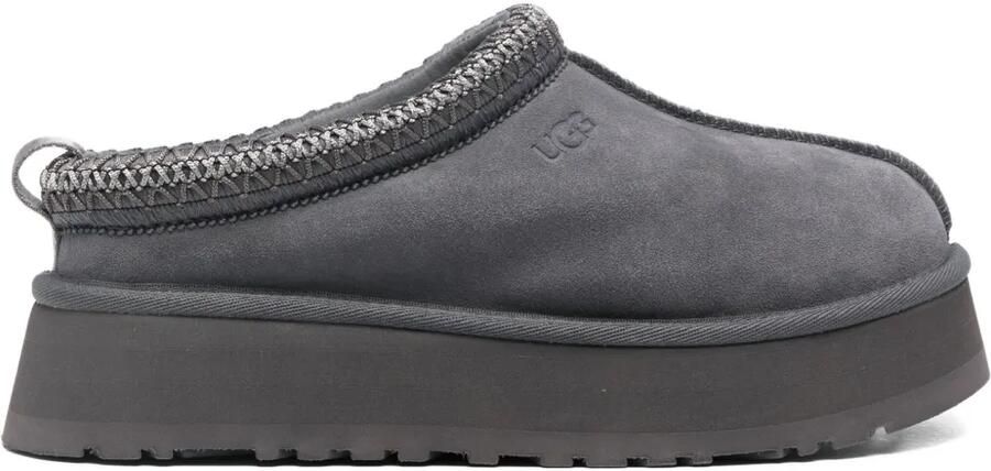 UGG Tazz II gevlochten muiltjes met plateauzool Grijs