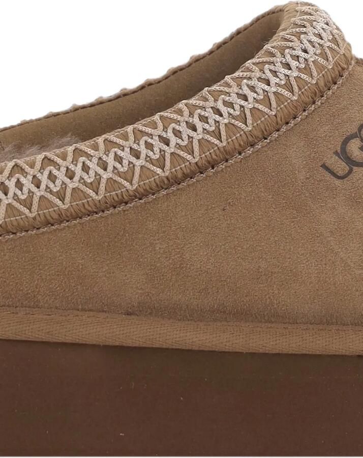 UGG Tazz II suède slippers met plateauzool Bruin - Foto 3
