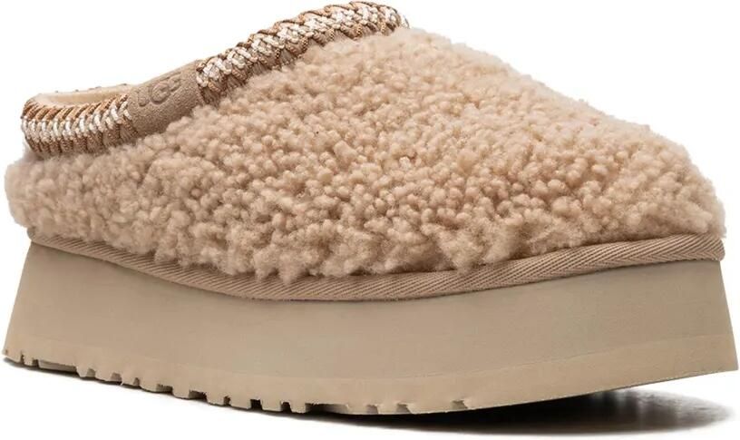 UGG Tazz Maxi Curly "Sand" slippers Beige - Foto 2