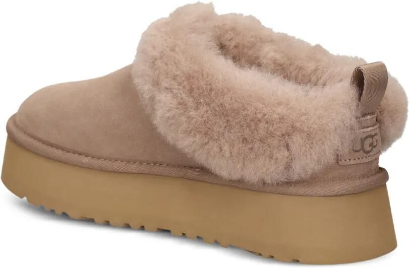 UGG Tazzelle enkellaarzen met lammy afwerking Beige - Foto 3