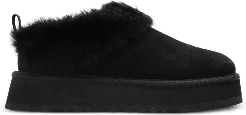 UGG Tazzelle enkellaarzen met lammy afwerking Zwart