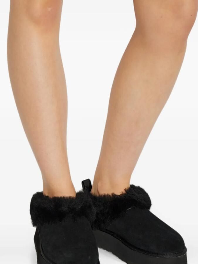 UGG Tazzelle enkellaarzen met lammy afwerking Zwart - Foto 2