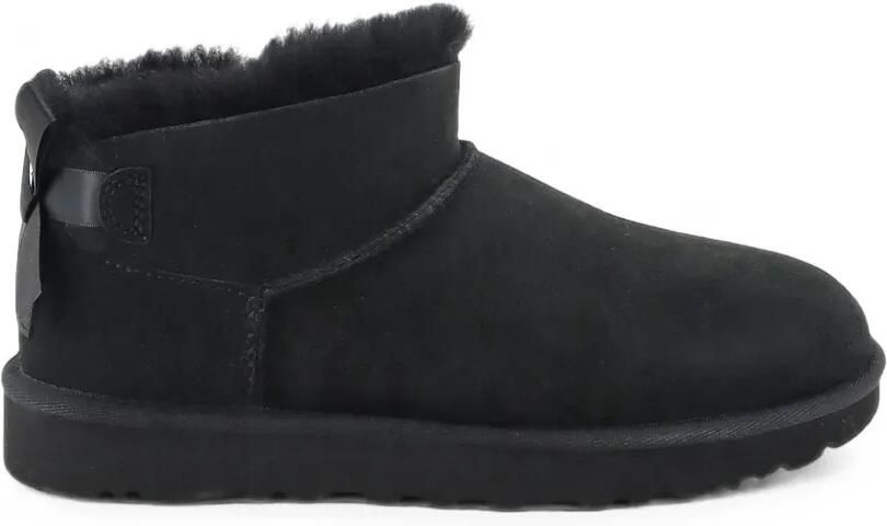 UGG Ultra Mini Bailey Bow laarzen Zwart