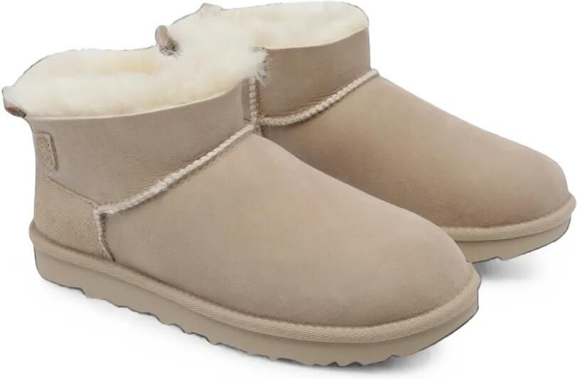 UGG Ultra Mini Bailey suede boots Beige