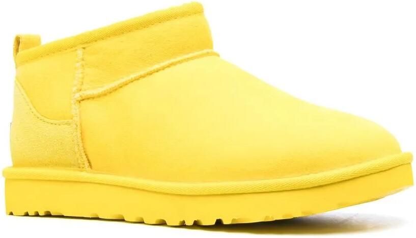 UGG Ultra Mini enkellaarzen Geel - Foto 3