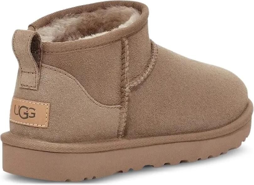 UGG Ultra Mini enkellaarzen met lammy voering Bruin - Foto 2