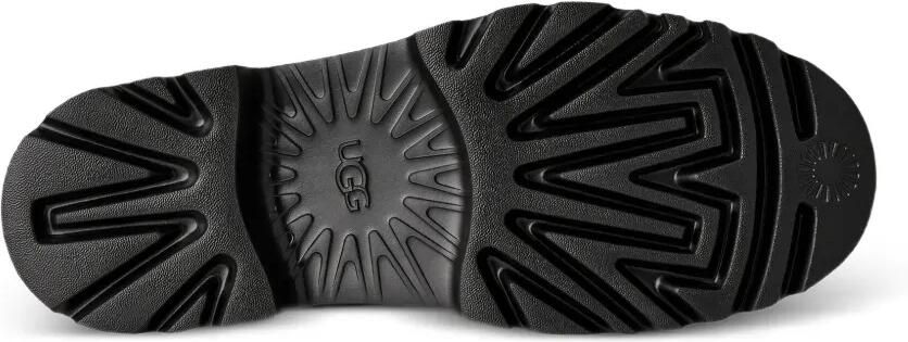 UGG Uptowner kalfsleren suède enkellaarzen Zwart - Foto 4