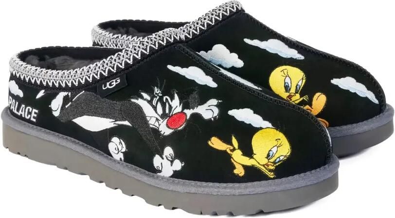 UGG x Looney Tunes Tasman slippers Zwart
