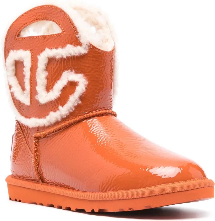 UGG x Telfar laarzen met logo Oranje - Foto 3