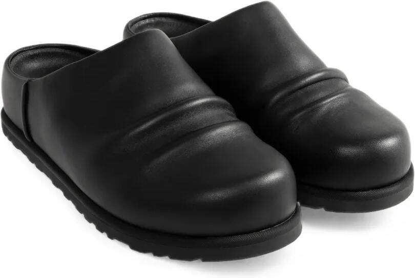 UGG x Willy Chavarria Otzo kalfsleren klompen Zwart - Foto 4