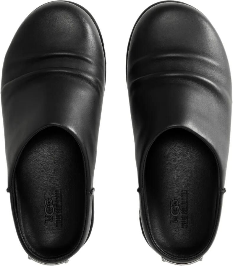 UGG x Willy Chavarria Otzo kalfsleren klompen Zwart - Foto 2