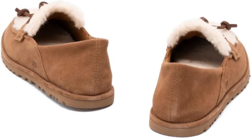 UGG Zora loafers met lammy afwerking Bruin - Foto 4