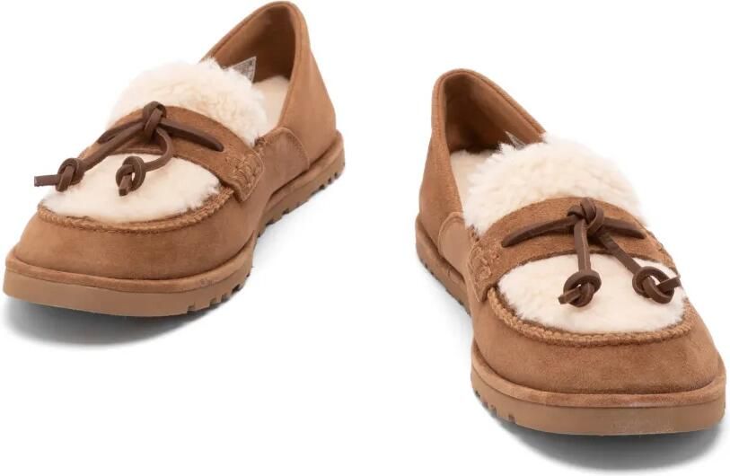 UGG Zora loafers met lammy afwerking Bruin - Foto 3