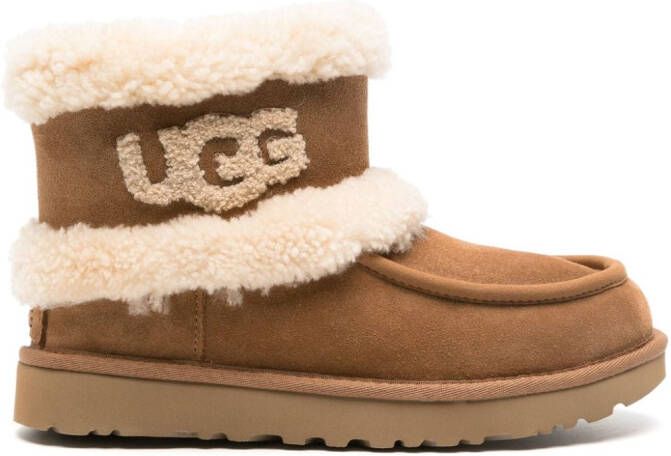 UGG Ultra Mini Fluff boots Beige