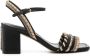 Ulla Johnson Sofia leren sandalen 70 mm Zwart - Thumbnail 1