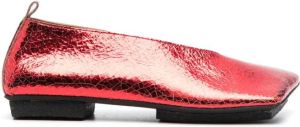 Uma Wang Ballerina's met vierkante neus Rood