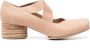 Uma Wang 50 mm leren pumps Beige - Thumbnail 1