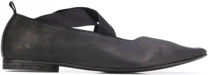 Uma Wang Ballerina's met puntige neus Zwart