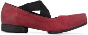 Uma Wang Ballerina's met vierkante neus Rood