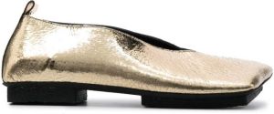 Uma Wang Ballerina's met vierkante neus Goud