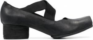 Uma Wang Balletschoenen met vierkante neus Zwart