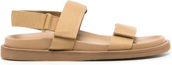 Uma Wang Sandalen met klittenband Bruin