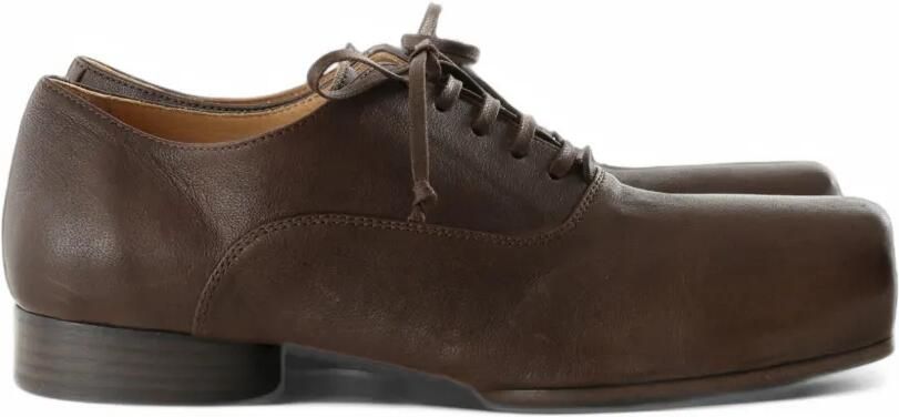 Uma Wang Ballet square-toe lace-up derby shoes Bruin