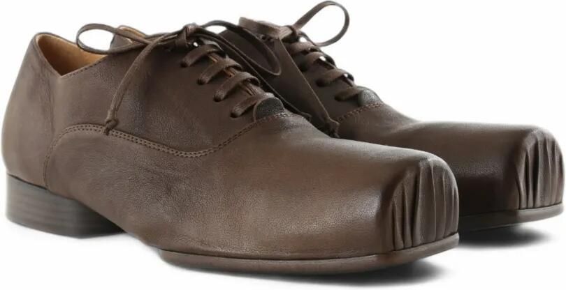 Uma Wang Ballet square-toe lace-up derby shoes Bruin - Foto 2