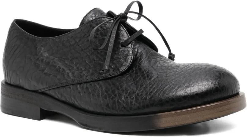 Uma Wang Derby schoenen met textuur Zwart - Foto 3