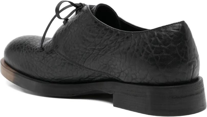 Uma Wang Derby schoenen met textuur Zwart - Foto 2