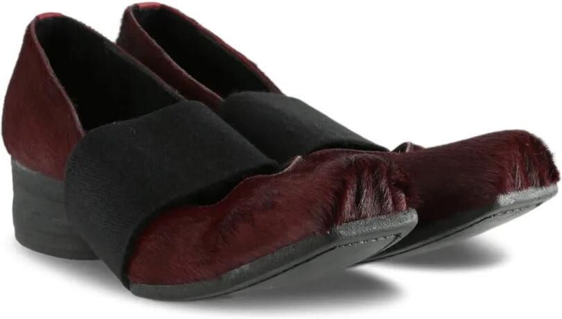 Uma Wang Elastische pumps met ponyhaar Rood - Foto 2