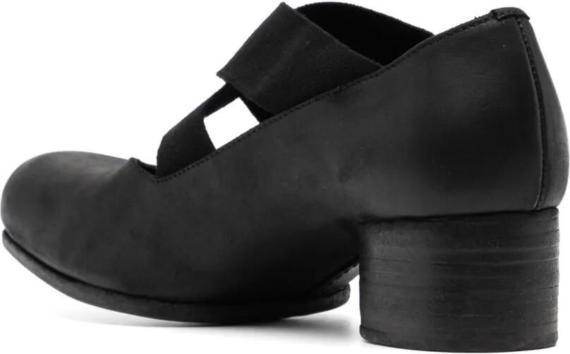 Uma Wang Leren ballerina's Zwart - Foto 2