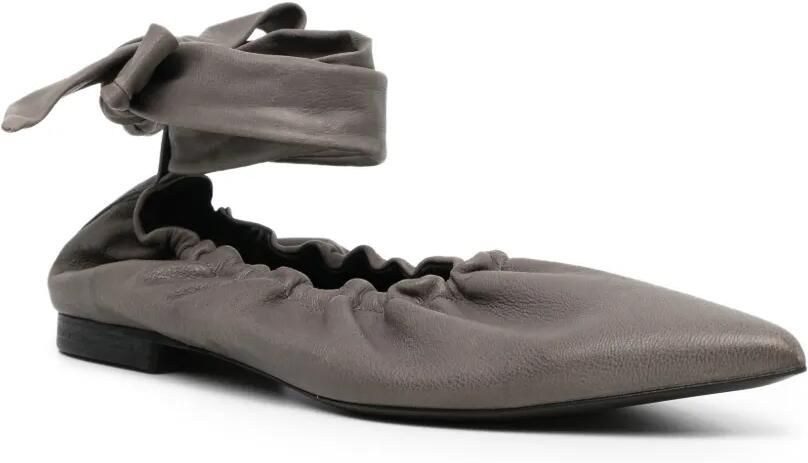 Uma Wang Pumps met strikdetail Grijs - Foto 4