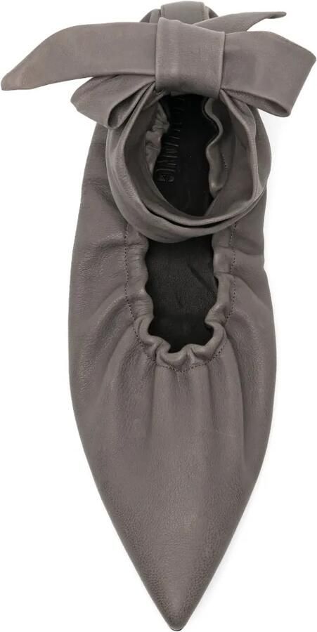 Uma Wang Pumps met strikdetail Grijs - Foto 2