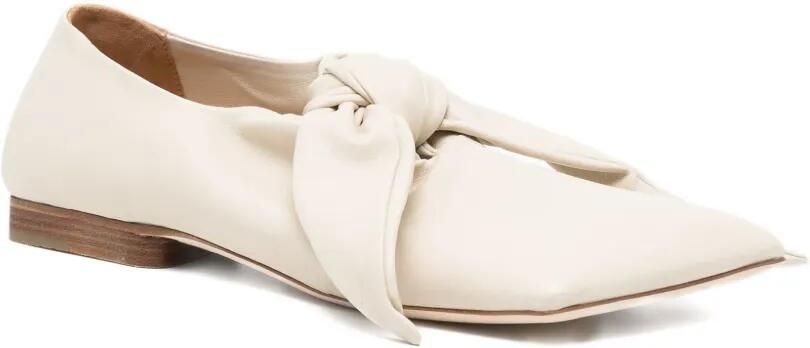 Uma Wang Vero Cuoio loafers Beige - Foto 3
