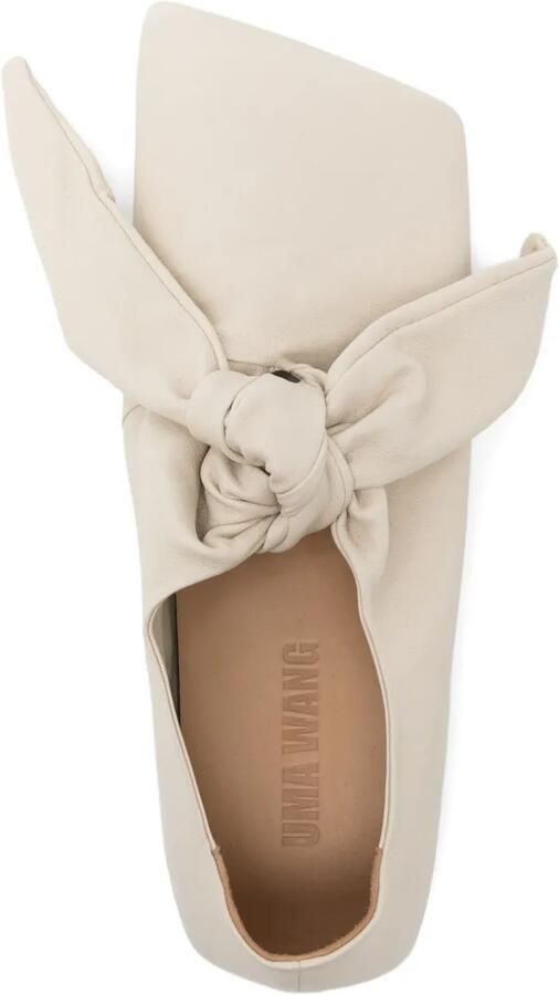 Uma Wang Vero Cuoio loafers Beige - Foto 2