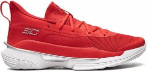 Under Armour Team Curry 7 low-top sneakers Rood