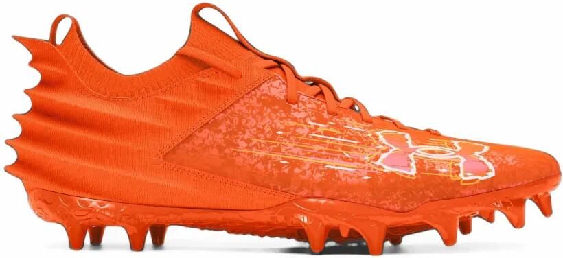 Under Armour Blur 2 MC suede sneakers Oranje
