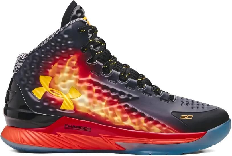 Under Armour Curry 1 Retro "Curry Jam" sneakers Zwart