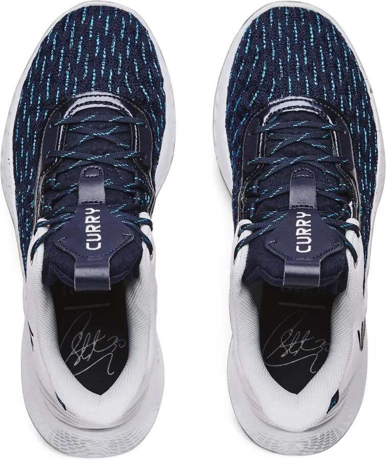 Under Armour Curry Flow 9 sneakers Wit - Foto 2