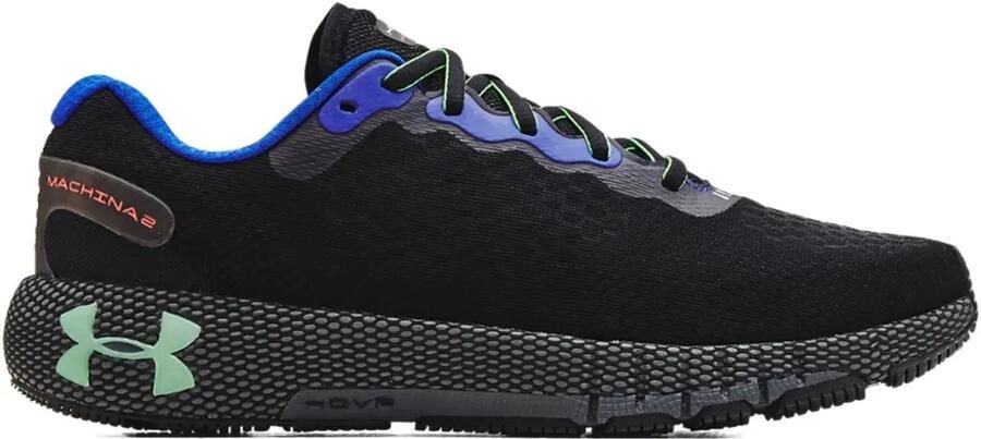 Under Armour HOVR Machina 2 "Black Pitch Grey" sneakers Zwart