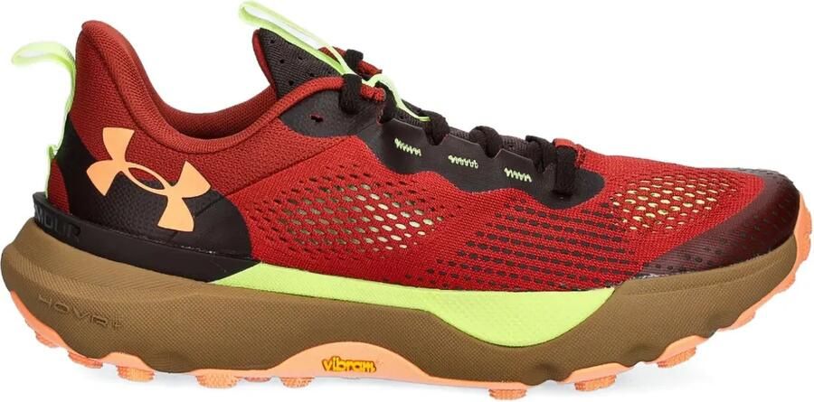 Under Armour Infinite Pro geperforeerde sneakers Rood