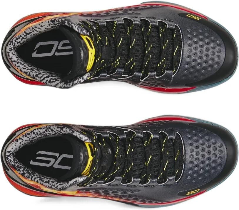 Under Armour Kids Curry 1 Retro sneakers Zwart