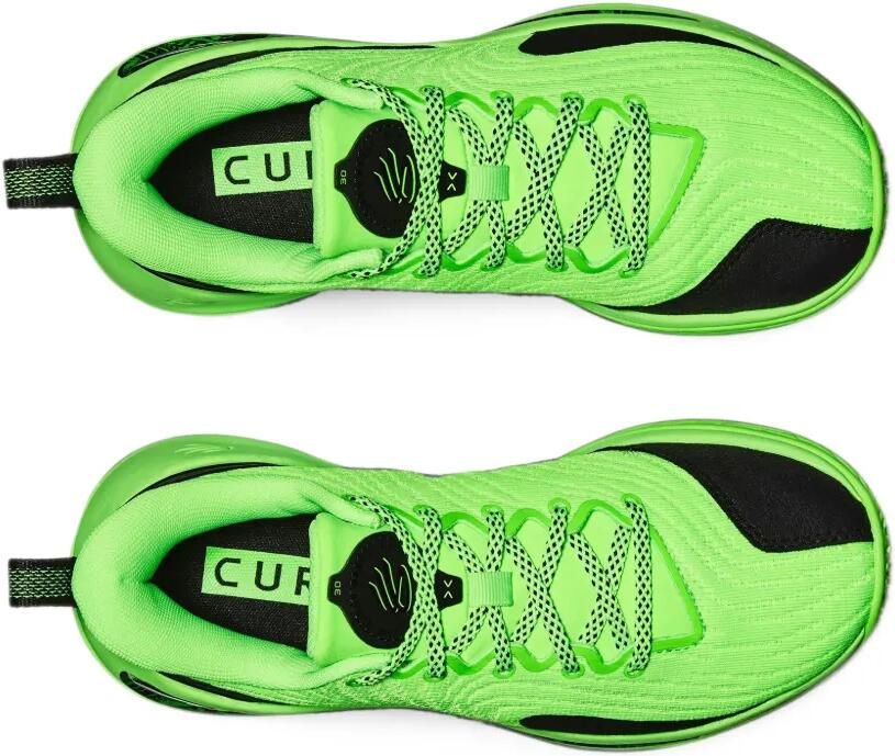 Under Armour Kids Curry Flow 12 Extraterrestrial sneakers Groen - Foto 2