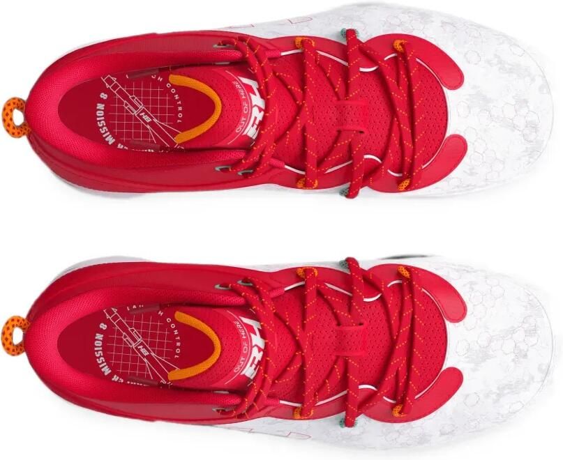 Under Armour Kids Harper 8 Mid RM sneakers Rood - Foto 2