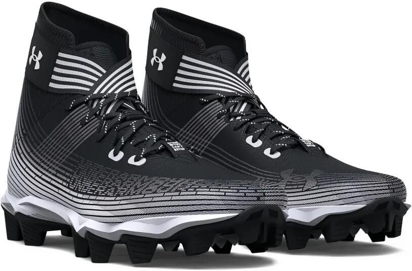 Under Armour Kids Highlight Franchise "Black White" sneakers Zwart