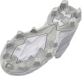 Under Armour Kids Highlight Franchise "White Metallic Silver" sneakers Grijs - Grijs